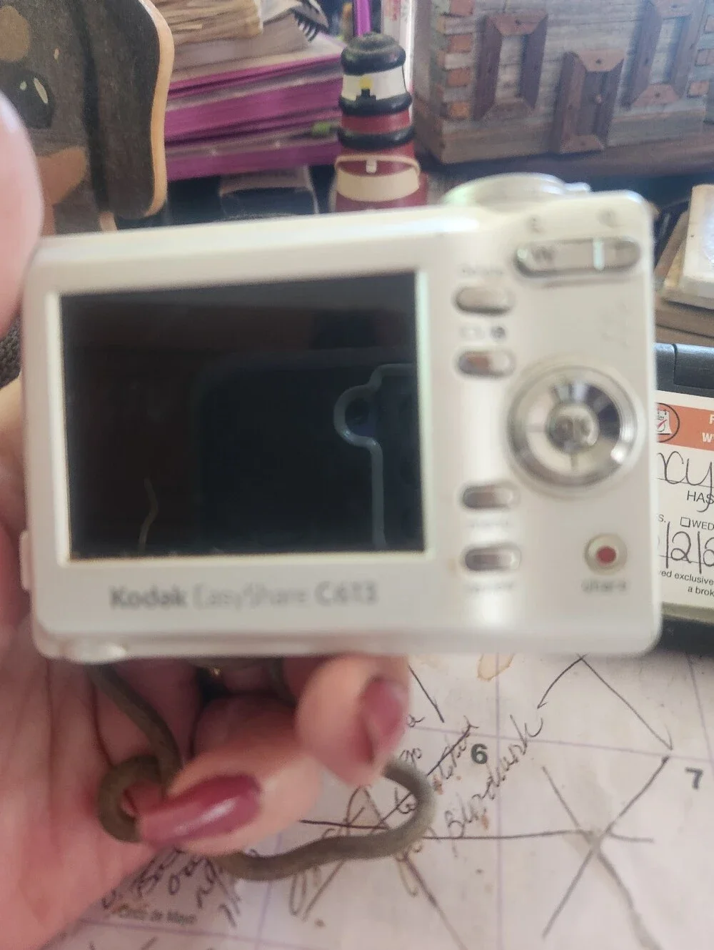 Kodak White and Silver Compact Digital Camera